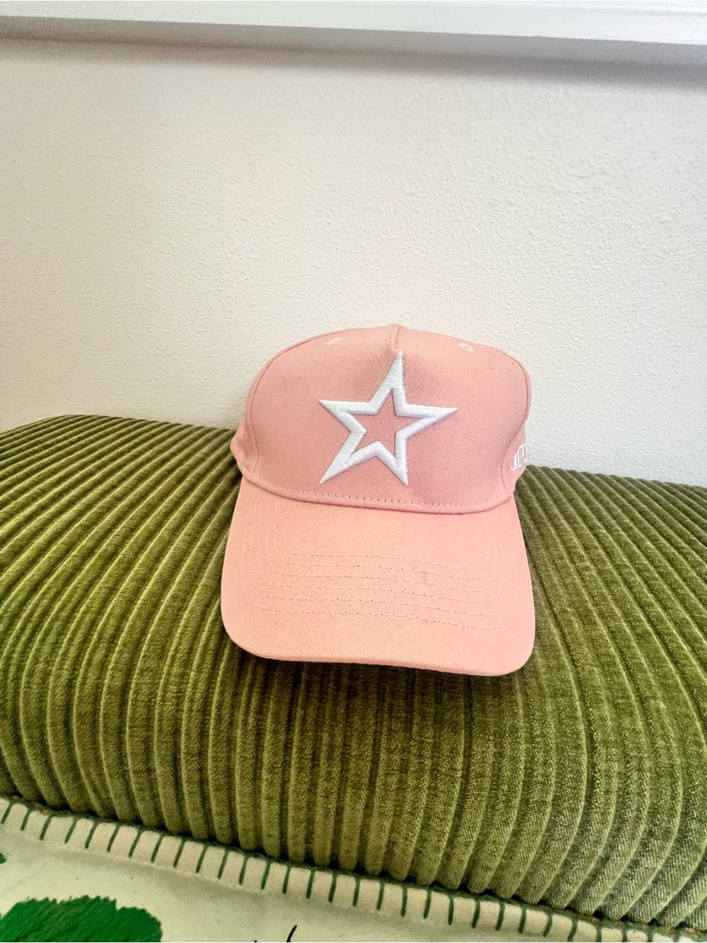 EHP Labs Pink Star Embroidered Baseball Cap